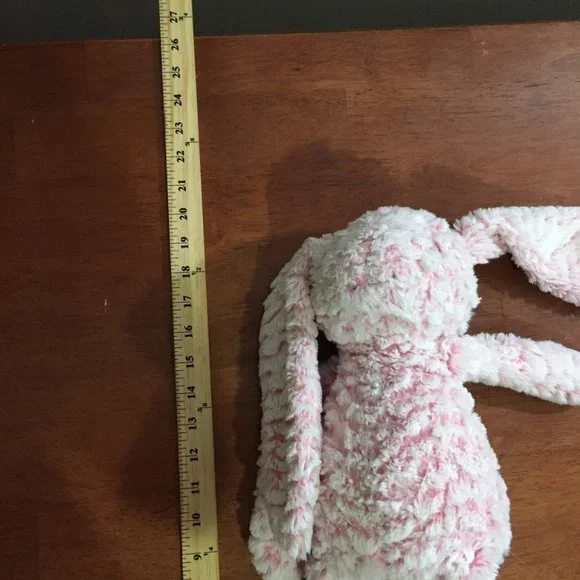 Pink Stuffed Animal Bunny - Picture 2 of 9